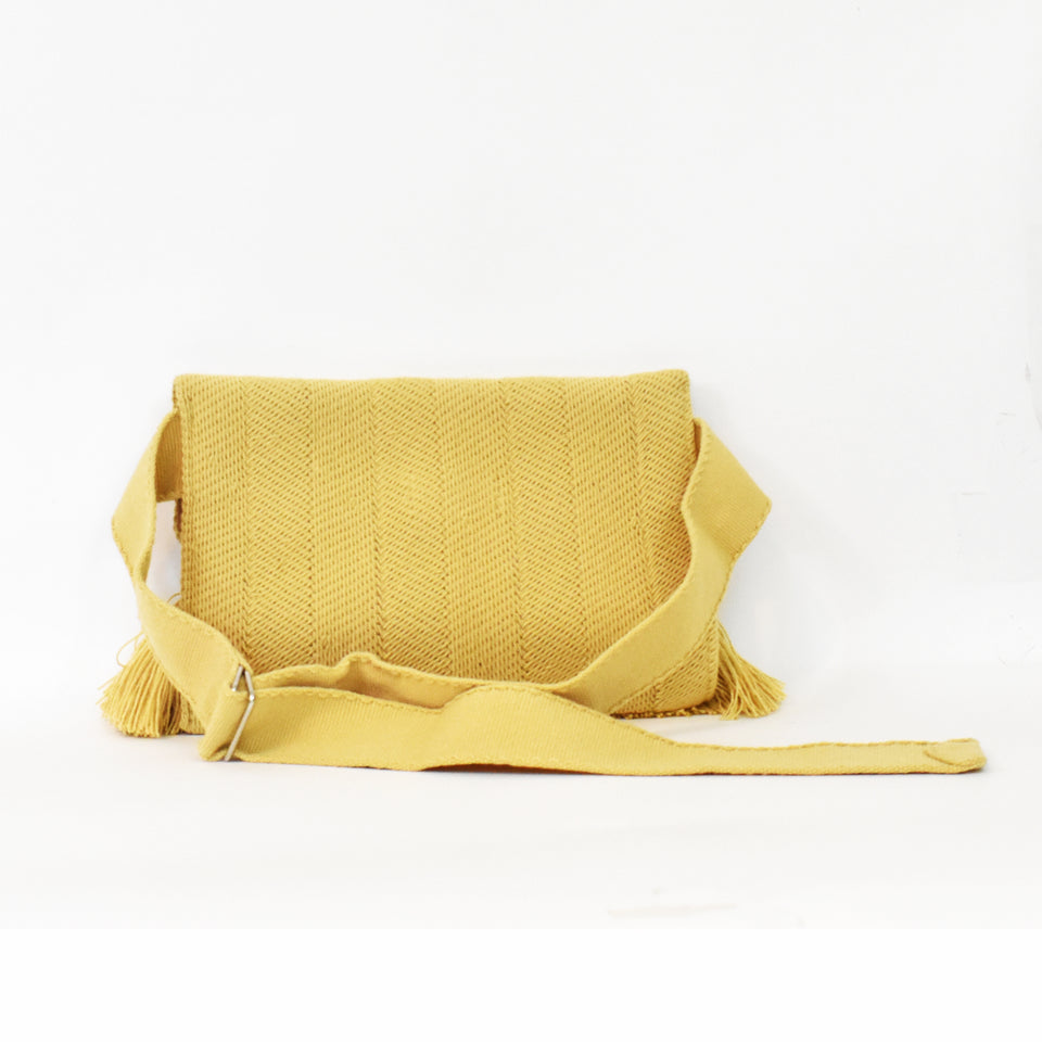 Fringe Clutch and Crossbody Clutch Purse - Rice
