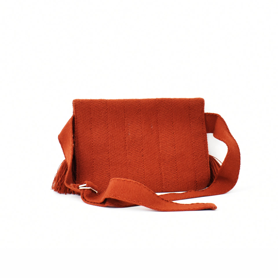 Fringe Clutch and Crossbody Clutch Purse - Coffee