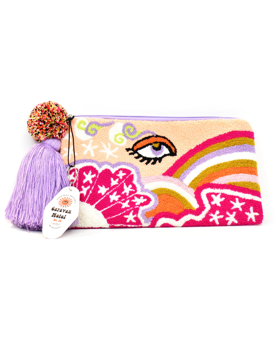 Blush Stardust - Tapizada clutch