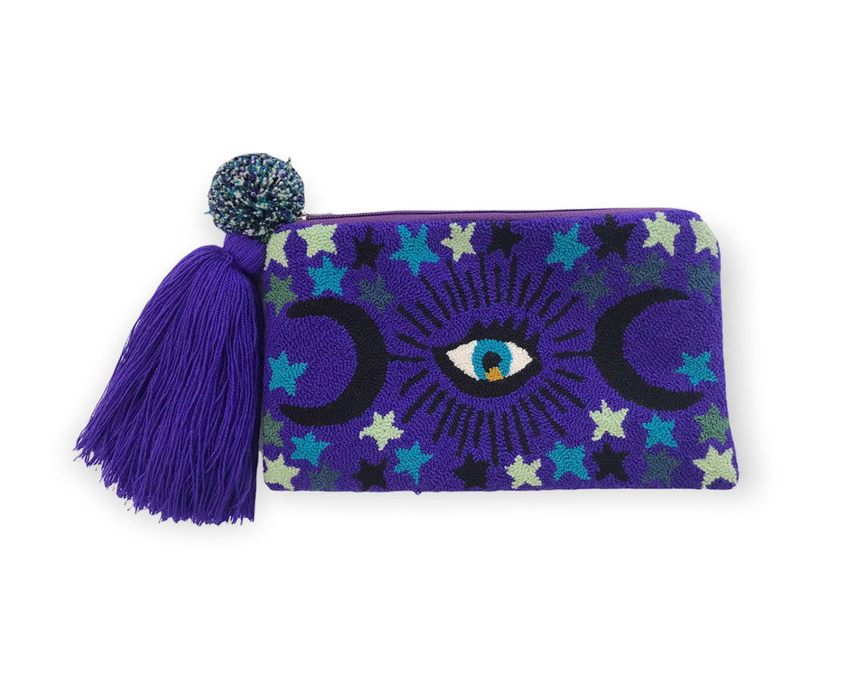 Midnight Moons Tapizada Clutch