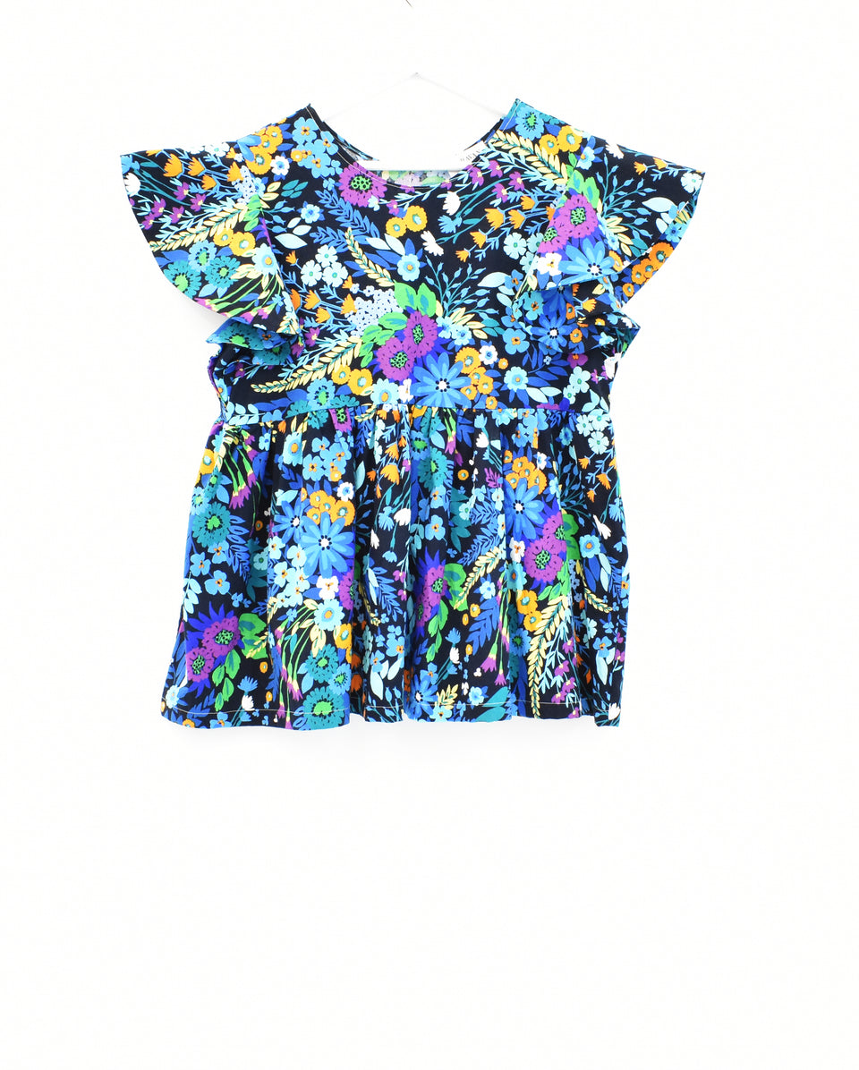 Dahlia Top - Midnight Garden