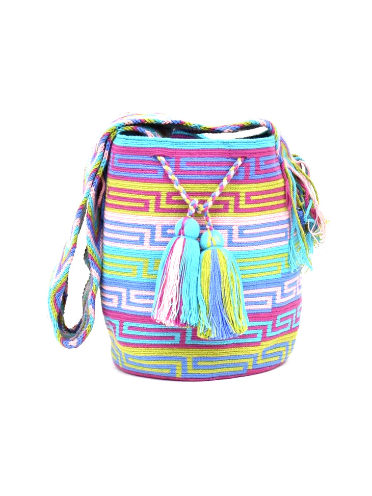 Mykonos Wayuu Mochila Bag