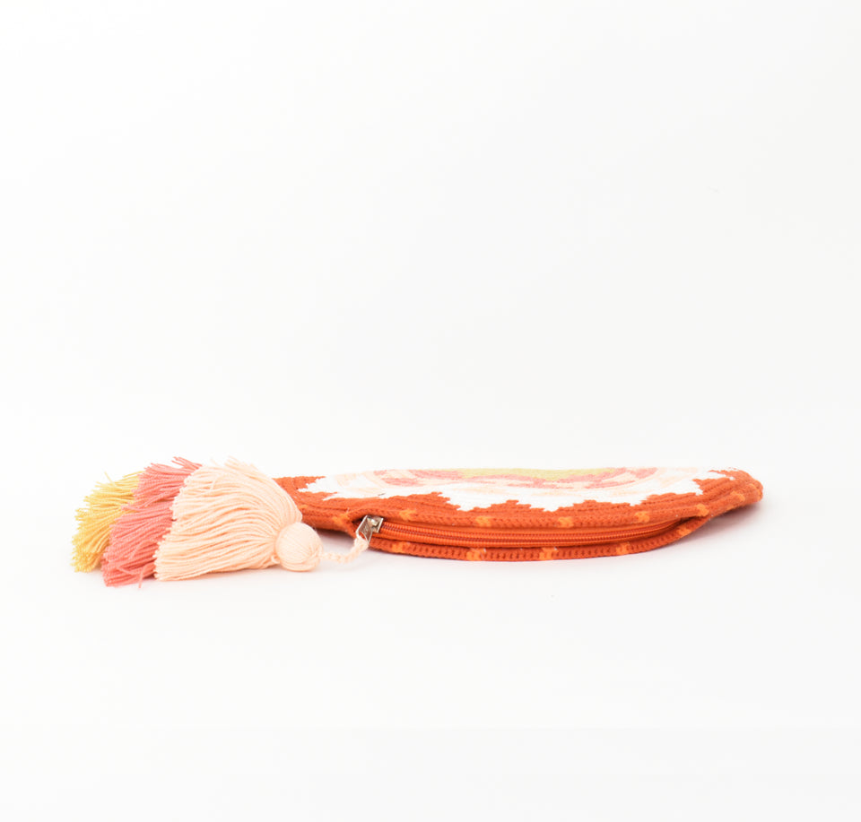 Half Moon Clutch - Desert