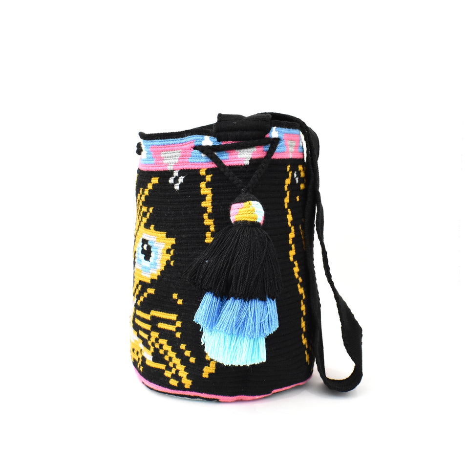 Panther Wayuu Mochila Bag