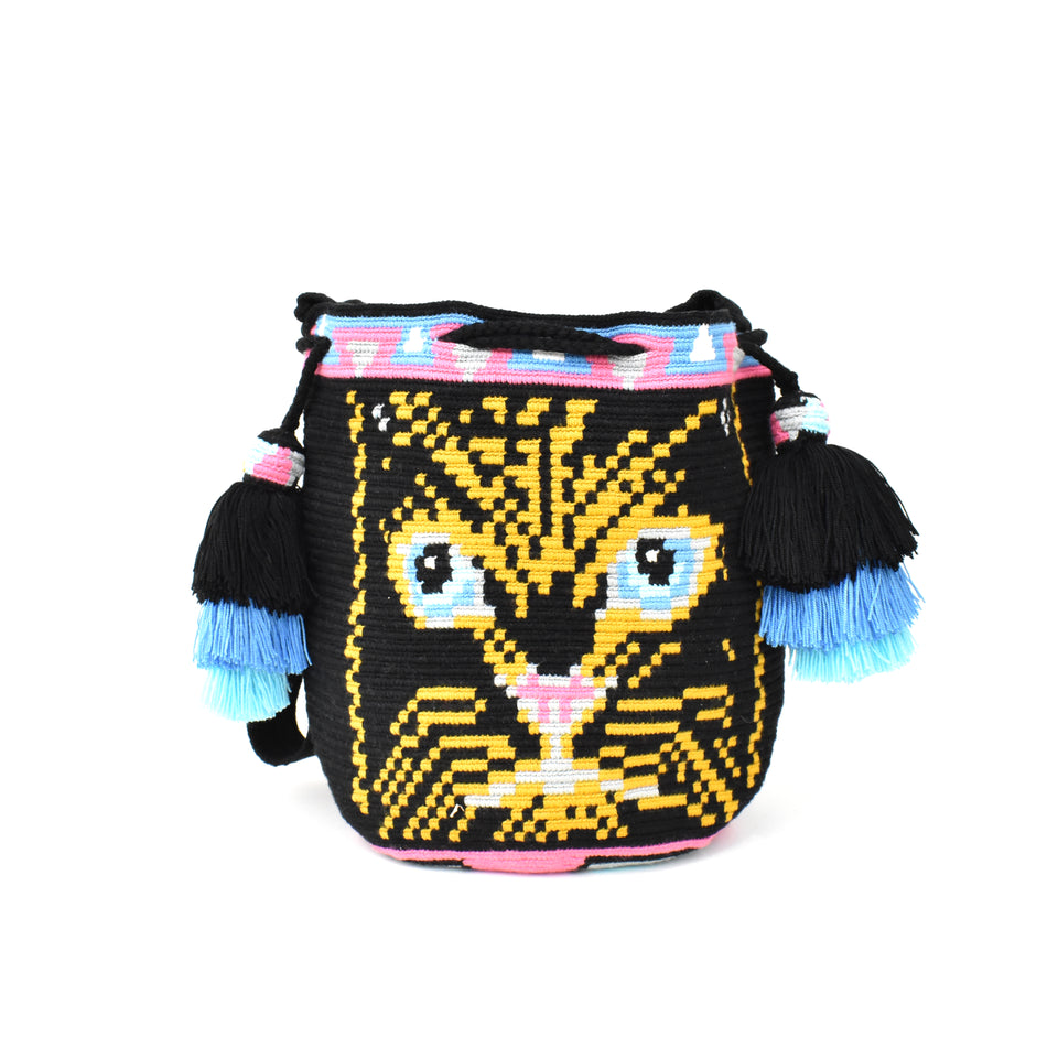 Panther Wayuu Mochila Bag