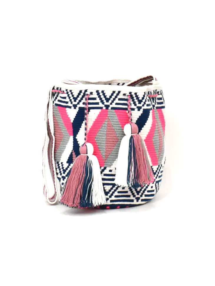 Santorini Wayuu Mochila Bag