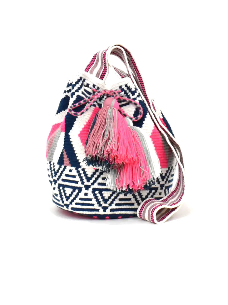 Santorini Wayuu Mochila Bag