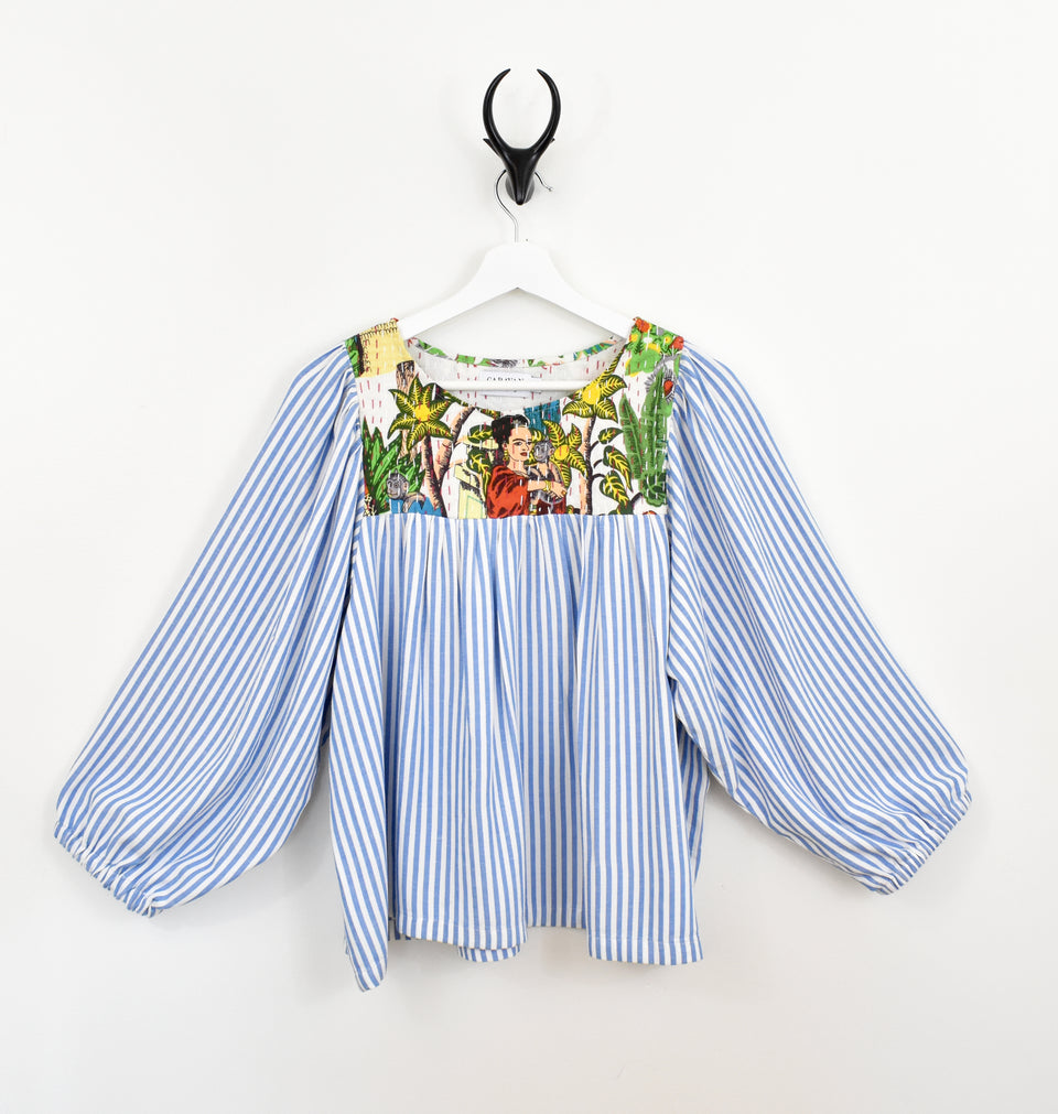 Leilani Top - Stripe Frida